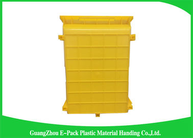 Material de amontonamiento fácil del almacenamiento PE de los recambios de los compartimientos de almacenamiento de Warehouse del tamaño estándar