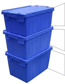Envases modificados para requisitos particulares/PP Tote Boxes de Logo Printing Plastic Attached Lid