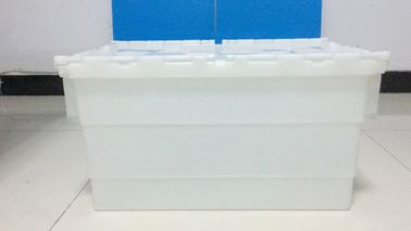 Capacidad de cargamento más alta atada plástica de los envases de la tapa de los PP del tamaño estándar
