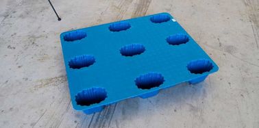 9 pies de la Impacto-resistencia de la jerarquización 1100*900 milímetro de plataformas plásticas del moldeo por insuflación de aire comprimido