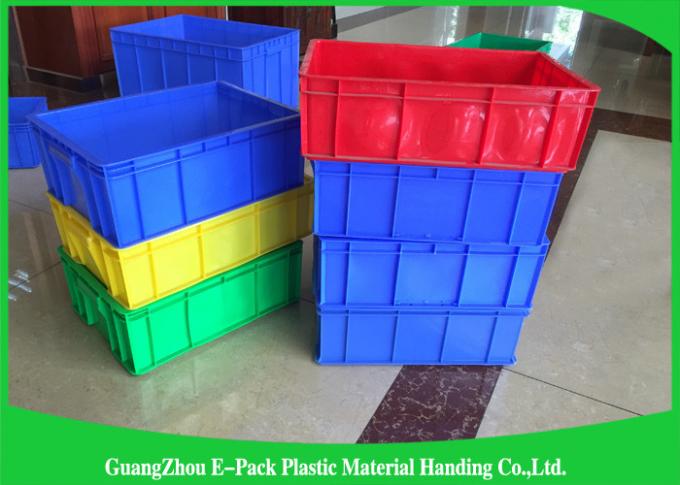 Cajas de almacenamiento plásticas euro industriales, cajones plásticos