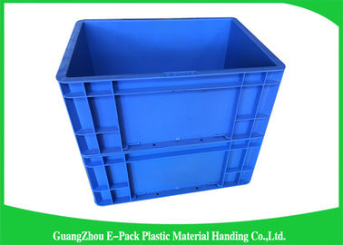 Contenedores de almacenamiento plásticos grandes modificados para requisitos particulares, cajas plásticas apilables de Warehouse