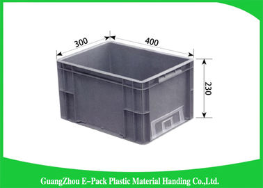 20L contenedores de almacenamiento plásticos apilables, capacidad de carga plástica grande de las cajas de almacenamiento 20kg