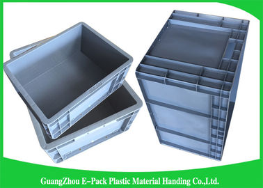 WarehouseEuro estándar que apila los envases que mueven el almacenamiento Grey Light Weight
