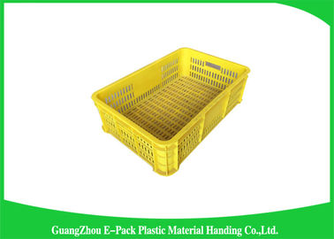 Sólido plegable plegable de los cajones plásticos de la comida del hogar para la fruta y verdura