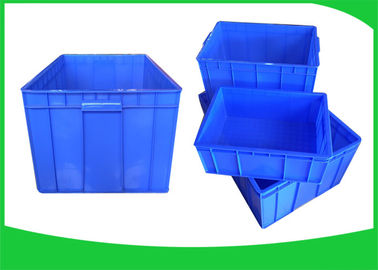 Los envases apilables plásticos de cadena fríos PP transportan vida de servicio larga del almacenamiento del volumen de ventas