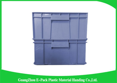 Cajas de amontonamiento plásticas durables, protección del medio ambiente de amontonamiento plástica de los compartimientos de almacenamiento