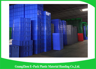 Cajas de almacenamiento plásticas grandes de Warehouse, compartimientos plásticos apilables del ahorro de espacio