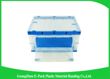Transporte plegable apilable 600 * 400 * 88m m de la conveniencia de los envases de plástico