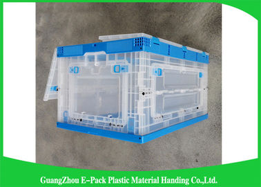 Transporte plegable apilable 600 * 400 * 88m m de la conveniencia de los envases de plástico