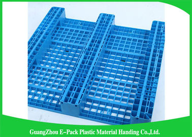 Pequeñas plataformas plásticas de la sola cara con los tubos de acero dentro, Mini Plastic Pallets de poca potencia