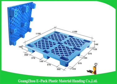 Plataformas plásticas encajables del HDPE industrial antirresbaladizo con la cubierta sólida durable