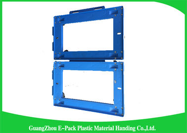 Carro resistente plegable, ruedas de mudanza de la PU de Dolly Plastic Frame With del equipo