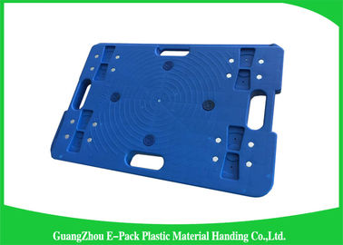 Capacidad de carga grande industrial Dolly Cart plástica, carro móvil reciclable del equipo