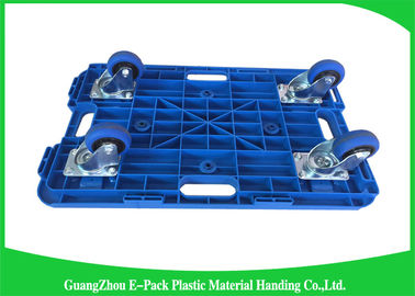 Carro para el cajón plástico, carro móvil resistente reciclable del carro de la rueda 150KG 4
