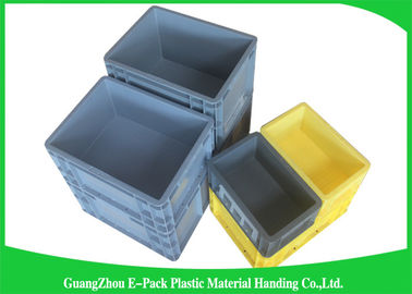 Envases de amontonamiento euro plásticos Eco de amontonamiento fácil - 600 * 400 * 230m m amistosos de 45 litros