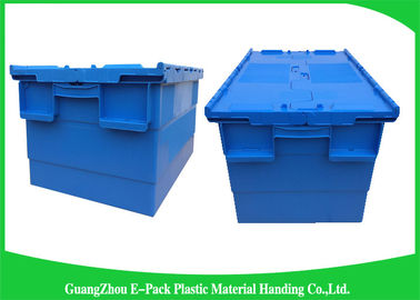 Azul atado plástico reciclable de los envases de la tapa 60L modificado para requisitos particulares para la agricultura