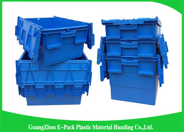 Azul atado plástico reciclable de los envases de la tapa 60L modificado para requisitos particulares para la agricultura