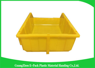 Material de amontonamiento fácil del almacenamiento PE de los recambios de los compartimientos de almacenamiento de Warehouse del tamaño estándar