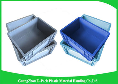 Euro plástico estándar grande de Warehouse que apila los envases 800*600*340m m