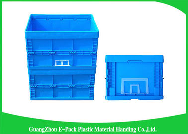 Cajones plegables de plástico del paquete del volumen de ventas plegable apilable de los envases