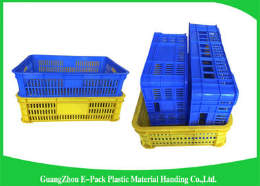 cajones plásticos de la comida del HDPE 50.4L/compartimientos de almacenamiento plásticos apilables de la prueba del rasguño