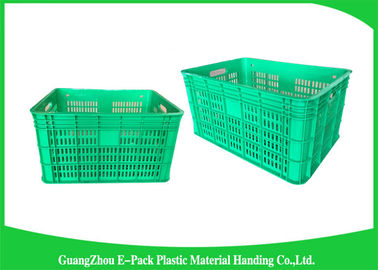 cajones plásticos de la comida del HDPE 50.4L/compartimientos de almacenamiento plásticos apilables de la prueba del rasguño