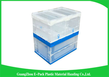 Envases de plástico plegables sólidos, compartimientos de almacenamiento plásticos plegables
