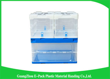 Envases de plástico plegables sólidos, compartimientos de almacenamiento plásticos plegables