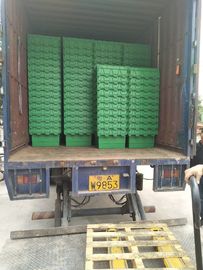 Envases atados plásticos más profundos de la tapa de 600*400*462 milímetro con el logotipo modificado para requisitos particulares