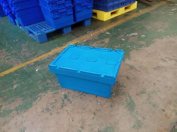 Envases atados Logo Printing Stack Nest Plastic más grandes de la tapa