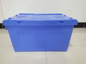 Envases modificados para requisitos particulares/PP Tote Boxes de Logo Printing Plastic Attached Lid