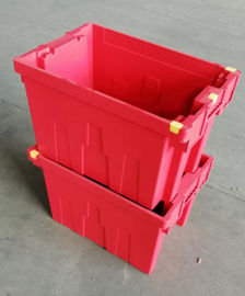 Apilando el sólido Tote Box Standard Size plástico de la jerarquización 600*400m m