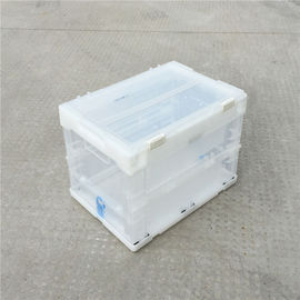 Tapas atadas Tote Boxes plástico plegable/envase de plástico plegable