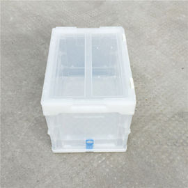 Tapas atadas Tote Boxes plástico plegable/envase de plástico plegable