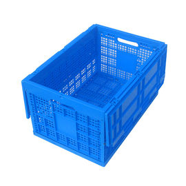Las cajas 100% de plataforma plásticas del polipropileno de la Virgen/la caja plástica plegable ataron las tapas