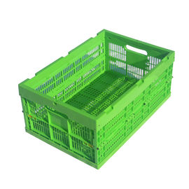 Almacenamiento plegable plástico agrícola 600*400 modificado para requisitos particulares cajón milímetro