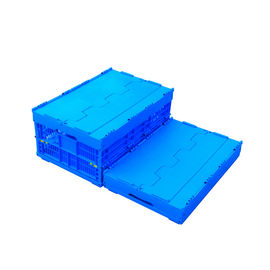 inferior sólido de 600*400*278 milímetro atado cubre los cajones plegables plásticos