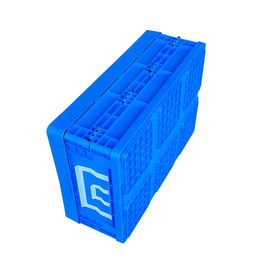Envases de plástico plegables azules estables/cajones plásticos plegables