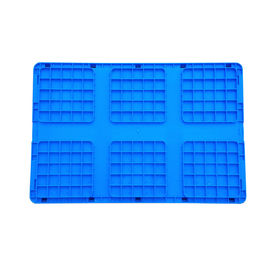 Envases de plástico plegables azules estables/cajones plásticos plegables