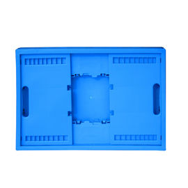 Envases de plástico plegables sólidos para la distribución/los colores de la clasificación modificados para requisitos particulares