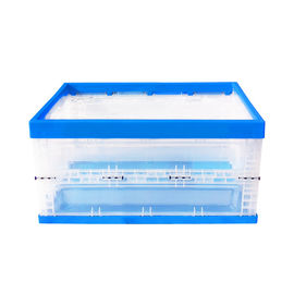 Envases de plástico plegables claros convenientes para las industrias del dispositivo