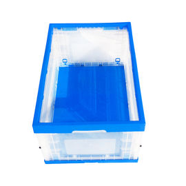 Envases de plástico plegables claros convenientes para las industrias del dispositivo