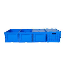 Capacidad de cargamento plástica plegable de los compartimientos de almacenamiento del polipropileno de la logística 30kgs