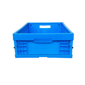 Amontonamiento de la caja plástica plegable del diseño para las compañías de la comida/de la ropa del ultramarinos