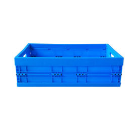 Amontonamiento de la caja plástica plegable del diseño para las compañías de la comida/de la ropa del ultramarinos