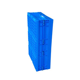 Amontonamiento de la caja plástica plegable del diseño para las compañías de la comida/de la ropa del ultramarinos
