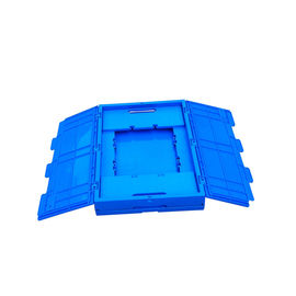 Los envases de plástico plegables de la estructura sólida colorean modificado para requisitos particulares