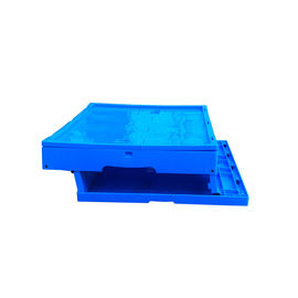 Los envases de plástico plegables de la estructura sólida colorean modificado para requisitos particulares