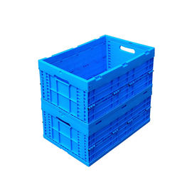 Impacto - Virgen PP Tote Boxes Solid Bottom plegable 600*400 milímetro de la resistencia